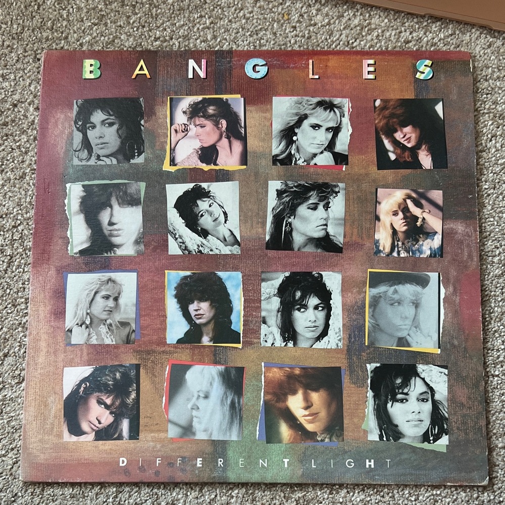 Bangles 'Different Light' Vinyl Record 1985
